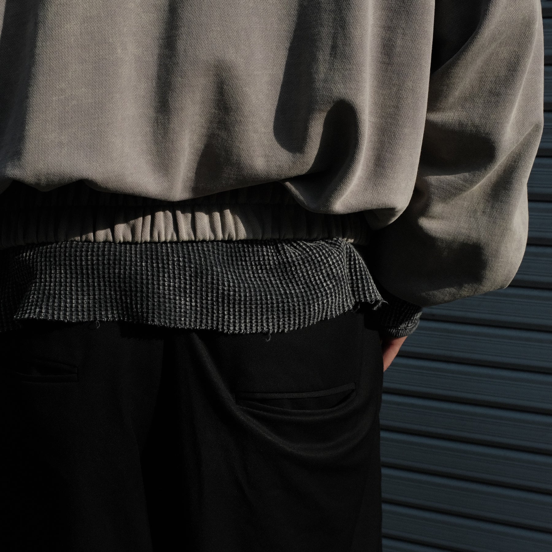ROTOL / X LONG SLEEVE TEE CHARCOAL