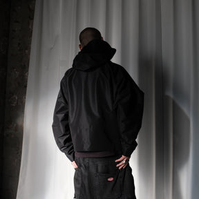 <span style="color: #f50b0b;">Last One</span> INTODUSK / SHELL COATING JACKET BLACK