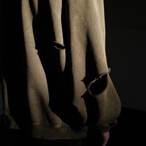 <span style="color: #f50b0b;">Last One</span> INTODUSK / DISTRESSEDRAGLANSLEEVESWEAT WASHED FOREST NIGHT