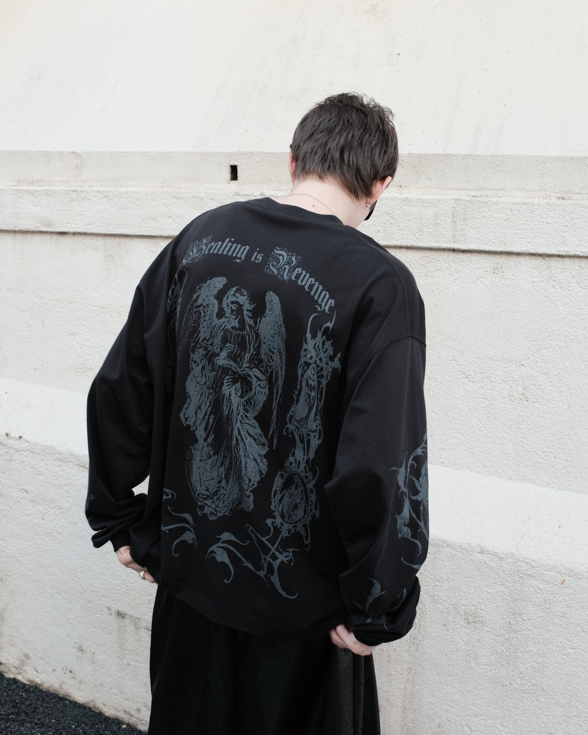 <span style="color: #f50b0b;">Last One</span> 1313 SELAH / ARCHANGEL LONGSLEEVE BLACK