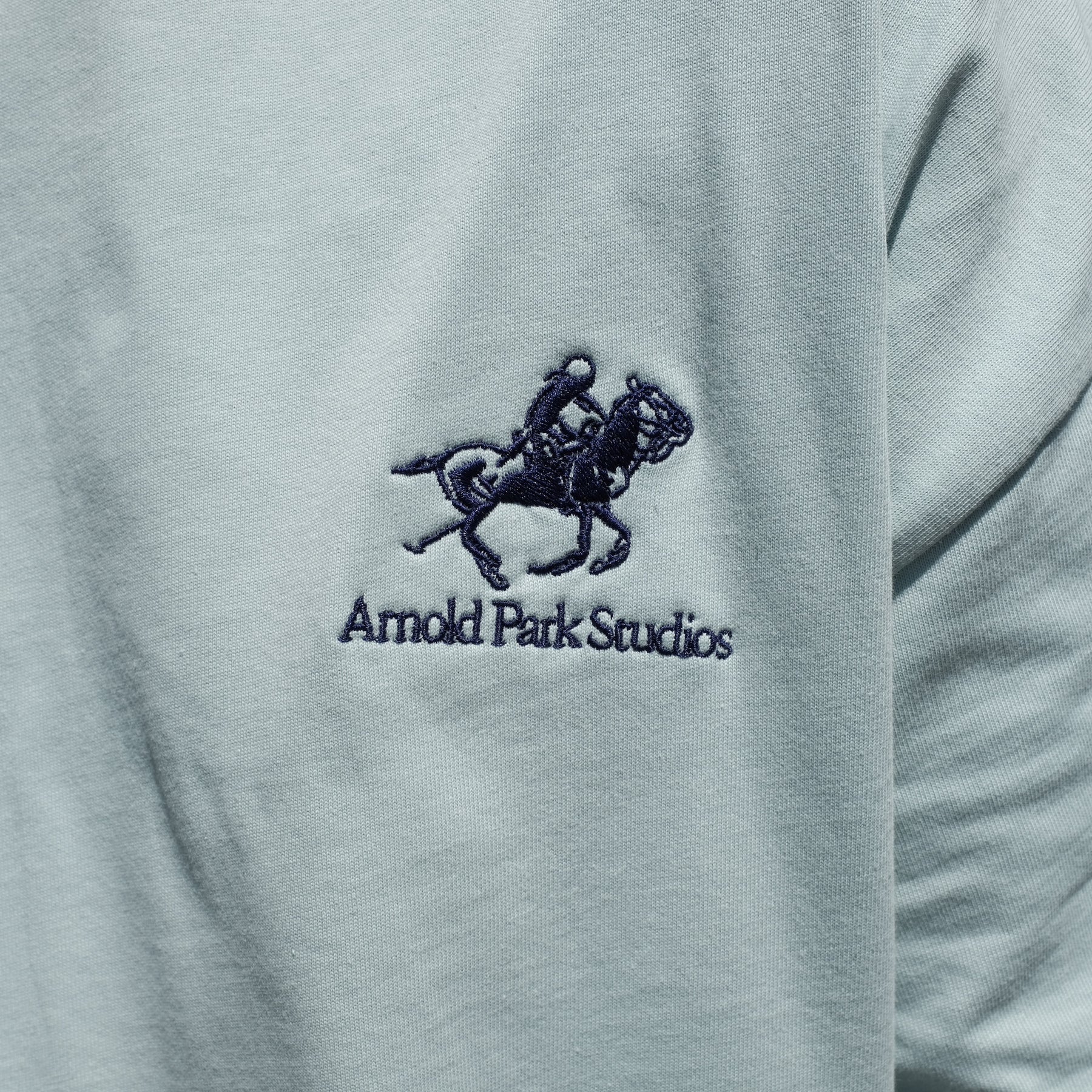 ARNOLD PARK STUDIOS / PONY LOGO SS T ICE BLUE