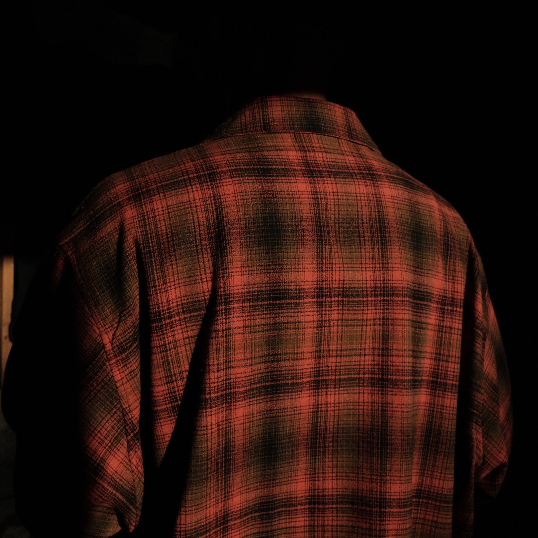 <span style="color: #f50b0b;">Last One</span> INTODUSK / DISCIPLE PLAID SHIRT ORANGE PLAID