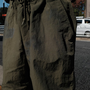 <span style="color: #ff2a00;">Last One</span> Acy / WORKER TRACK PANTS GREEN