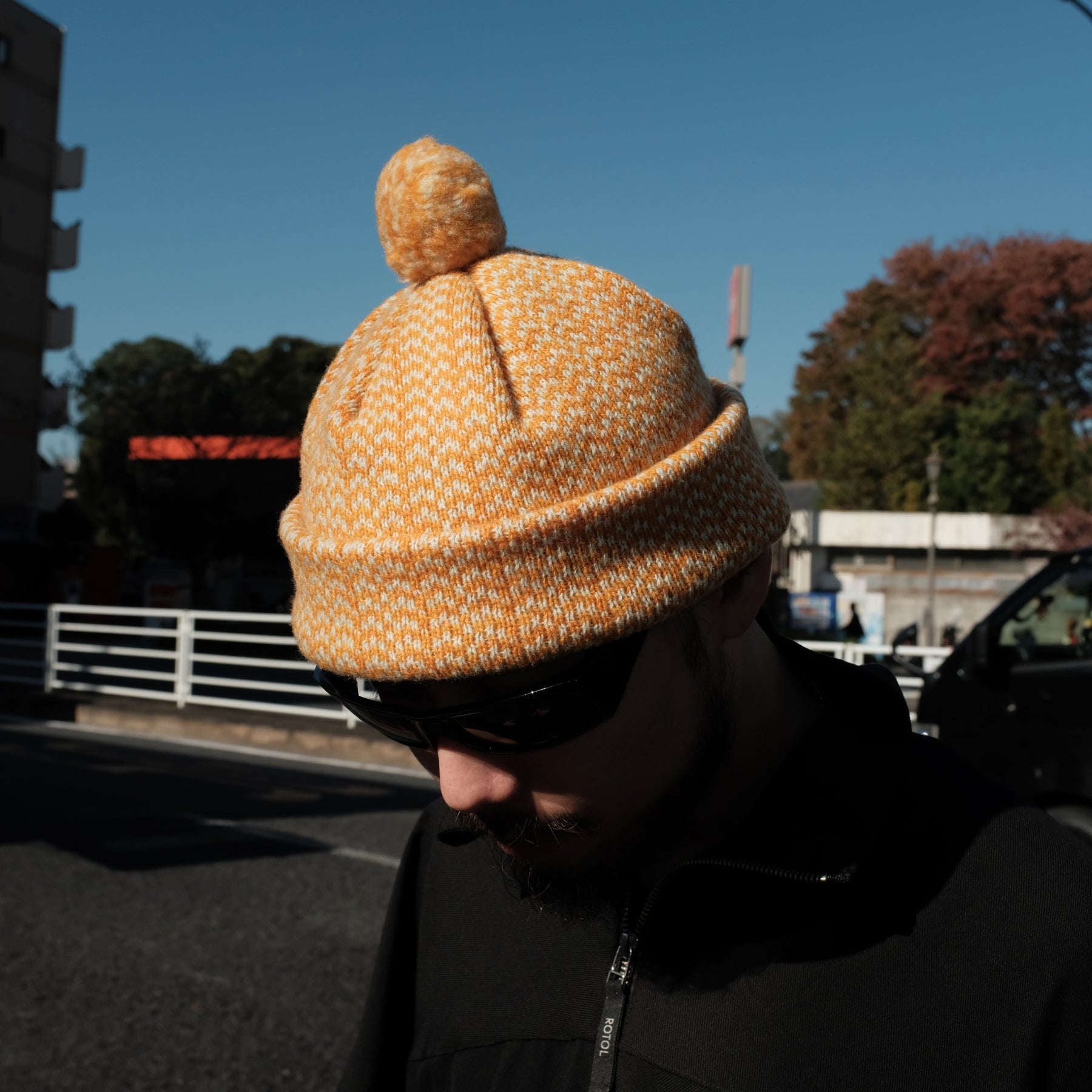 Acy / YAJIRUSHI BEANIE MUSTARD