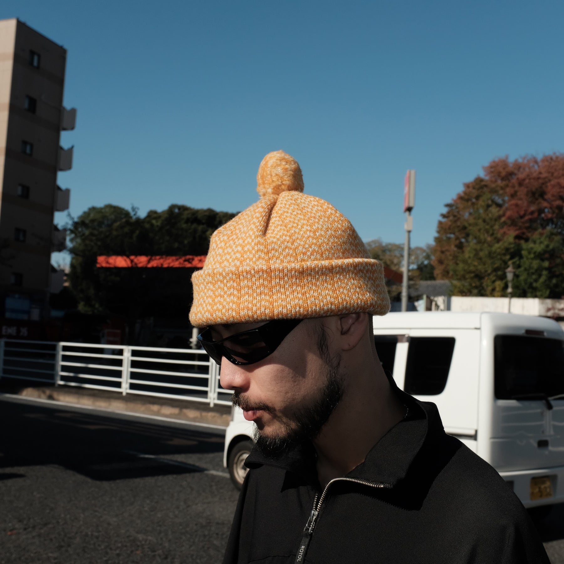 Acy / YAJIRUSHI BEANIE MUSTARD