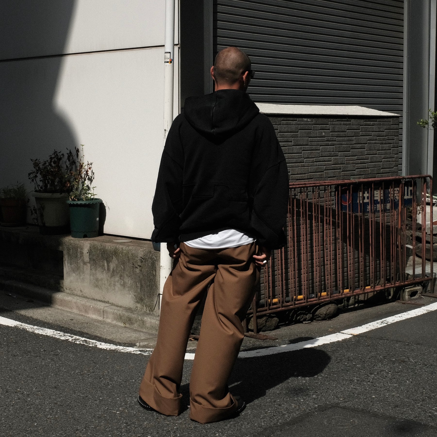 LUXENBURG / FRIAR HOODIE ZIP - TEMPLAR COAL WINE