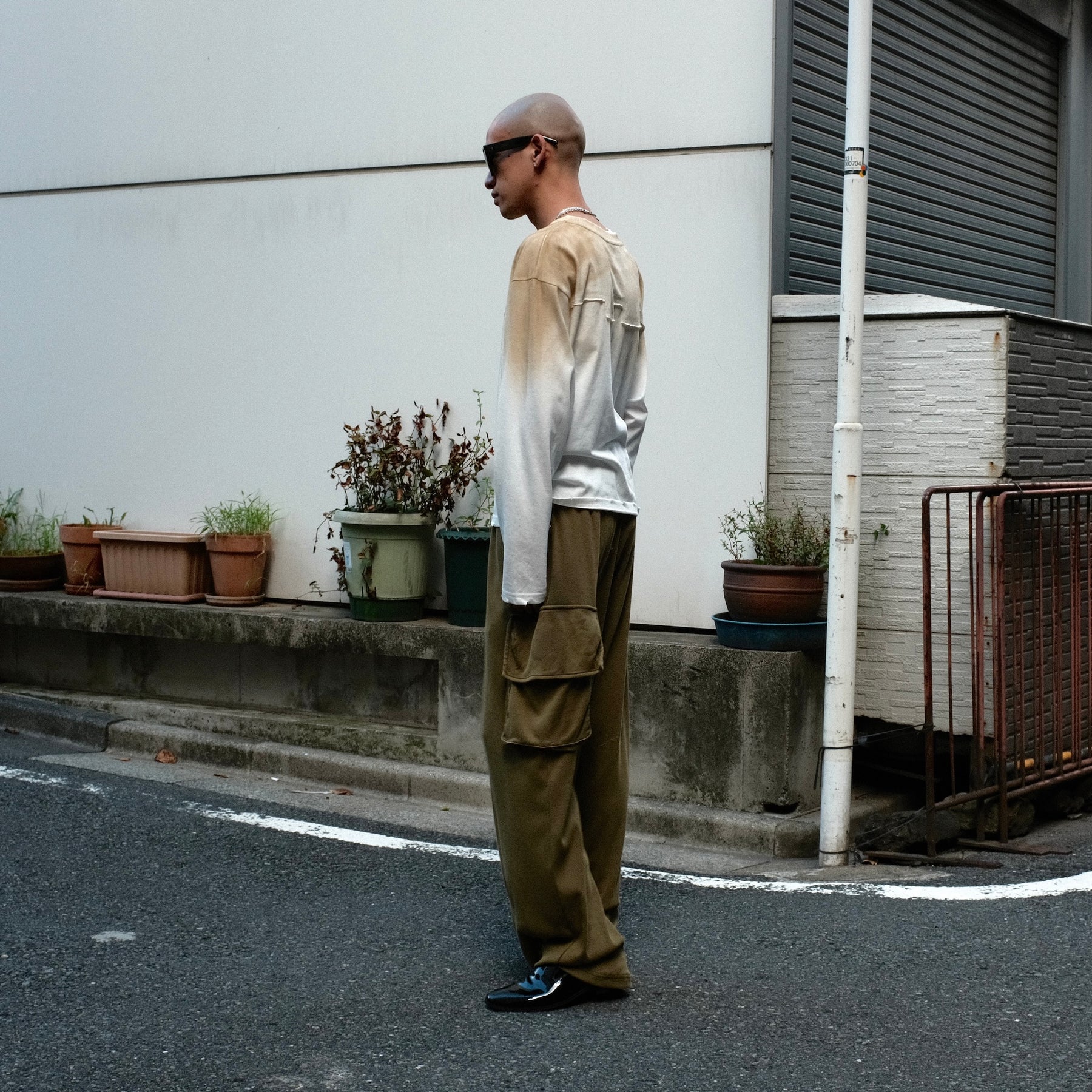 LUXENBURG / LS MUD TEE MUD WHITE