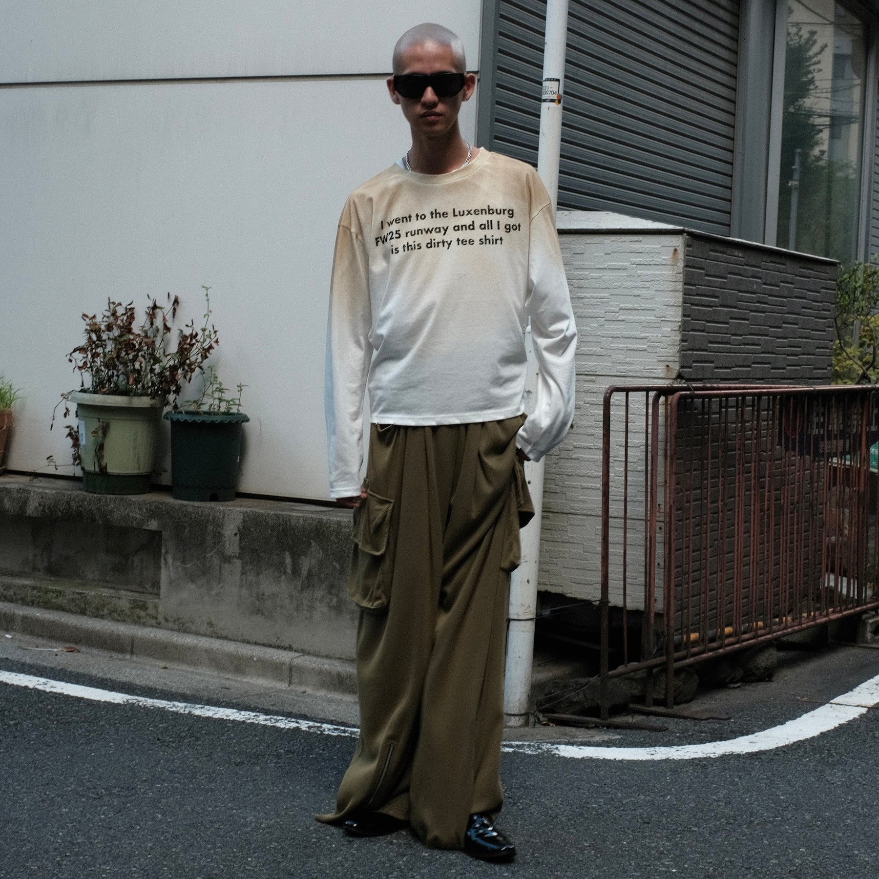 LUXENBURG / LS MUD TEE MUD WHITE