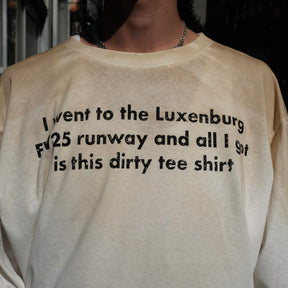 LUXENBURG / LS MUD TEE MUD WHITE