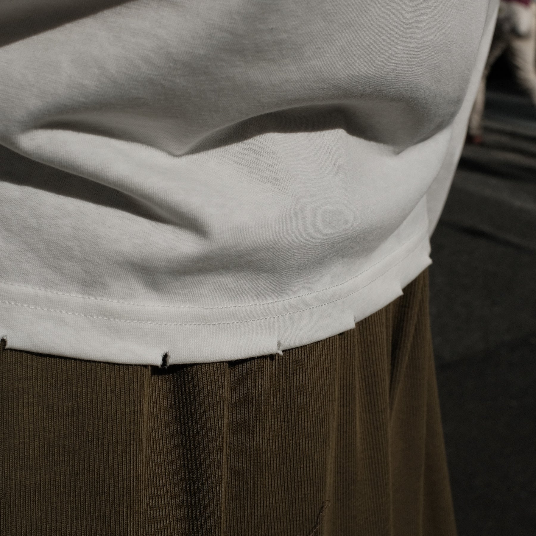 LUXENBURG / LS MUD TEE MUD WHITE
