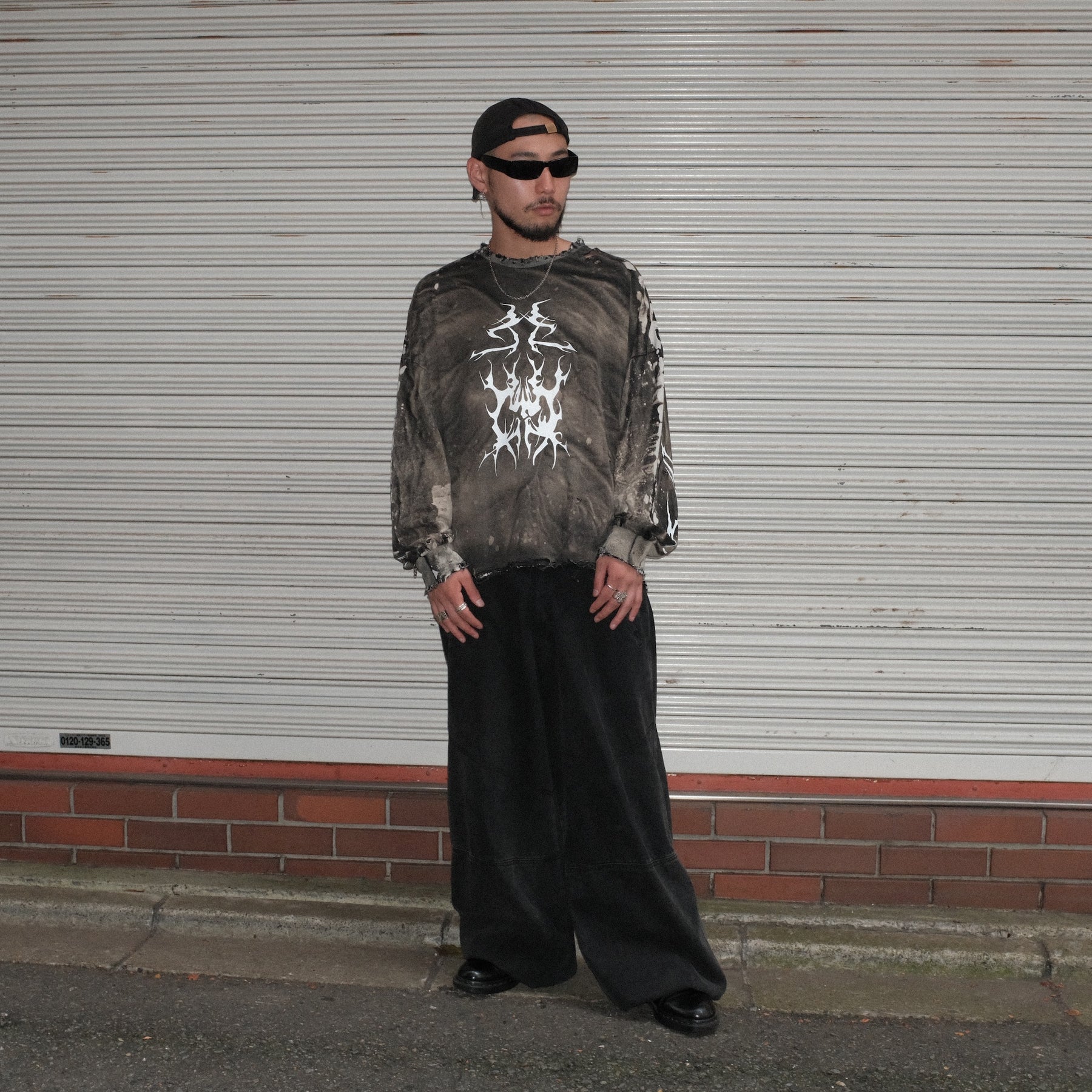 TEPPEI FURUYAMA / LS T TRIBAL BLACK