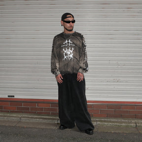 TEPPEI FURUYAMA / LS T TRIBAL BLACK