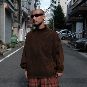 INTODUSK / SWELL TURTLENECK WORN BLACK
