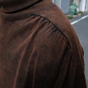 INTODUSK / SWELL TURTLENECK WORN BLACK