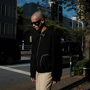 <span style="color: #f50b0b;">Last One</span> LUXENBURG / RIFF JACKET NIGHT BLACK