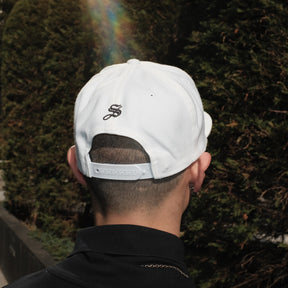 1313 SELAH / CRUZ FLAT CAP WHITE