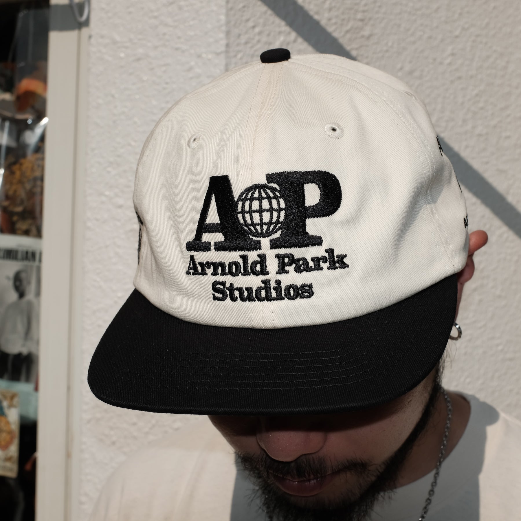 ARNOLD PARK STUDIOS / SCIENCE MULTI LOGO CAP LIGHT TAN