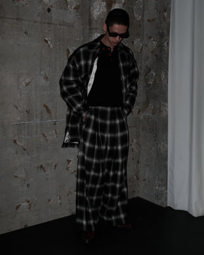 LU'U DAN / FAT BOY FLANNEL OMBRE CHECK
