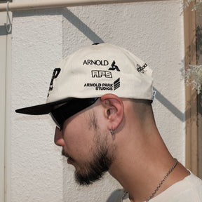 ARNOLD PARK STUDIOS / SCIENCE MULTI LOGO CAP LIGHT TAN