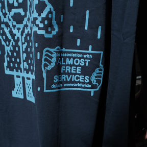 ARNOLD PARK STUDIOS / RAIN MAN SHORT SLEEVE NAVY
