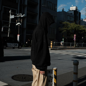 LUXENBURG / FRIAR HOODIE ZIP - GOOBAB COAL