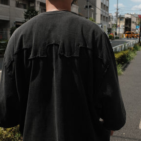 LUXENBURG / CASTLE TEE AGED BLACK