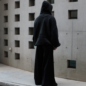 LUXENBURG / FRIAR HOODIE AGED BLACK