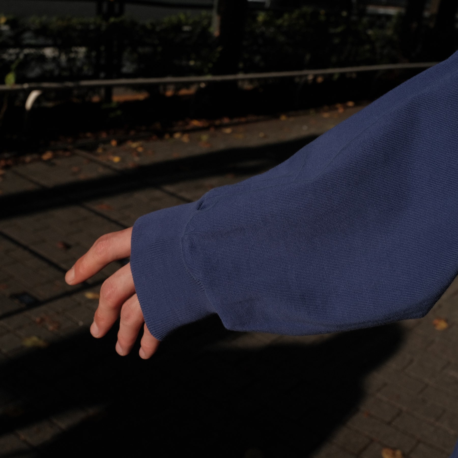 INTODUSK / SWELL TURTLENECK WASHED PURPLE