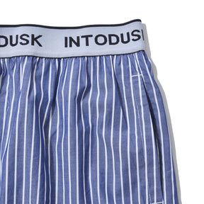INTODUSK / BROAD SHORTS NAVY STRIPE