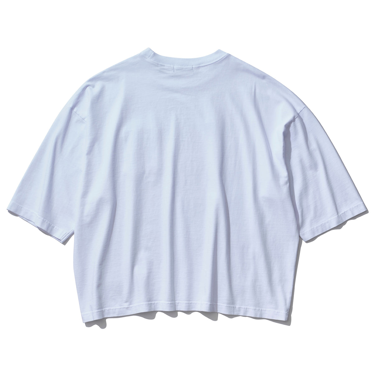 INTODUSK / OVERSIZED SS POCKET T WHITE