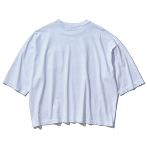 INTODUSK / OVERSIZED SS POCKET T WHITE