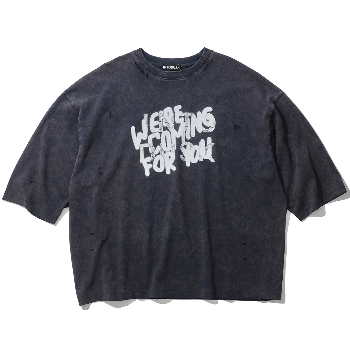 INTODUSK / INTODUSK POSTERS T WASHED MIDNIGHT NAVY