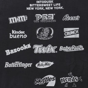 INTODUSK / CANDY LOGO SS T BLACK