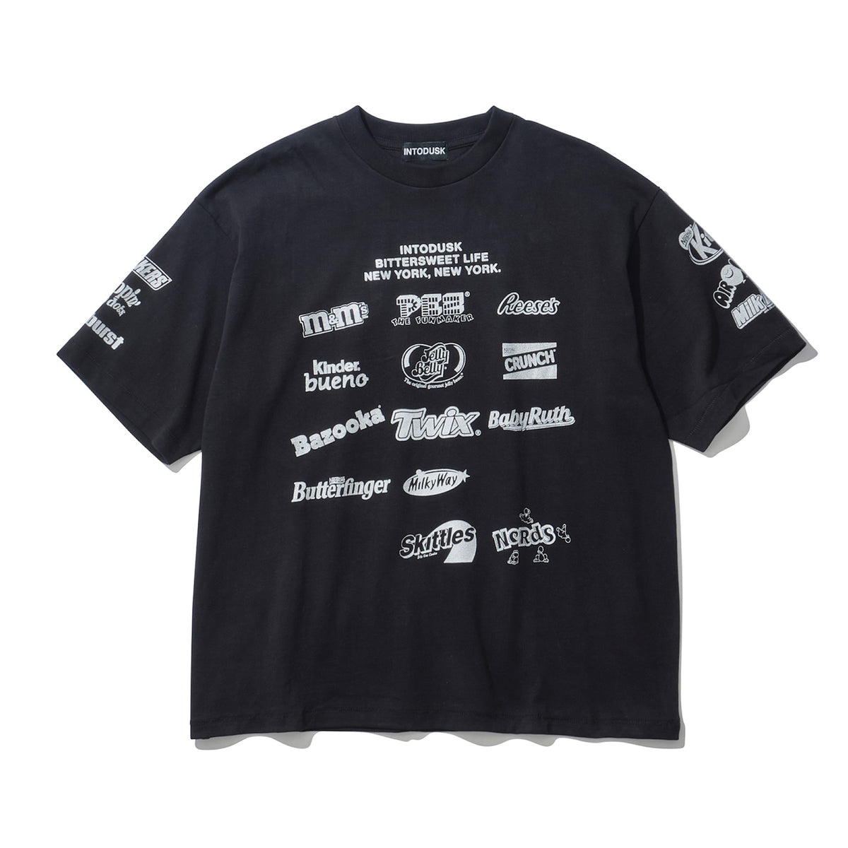 INTODUSK / CANDY LOGO SS T BLACK