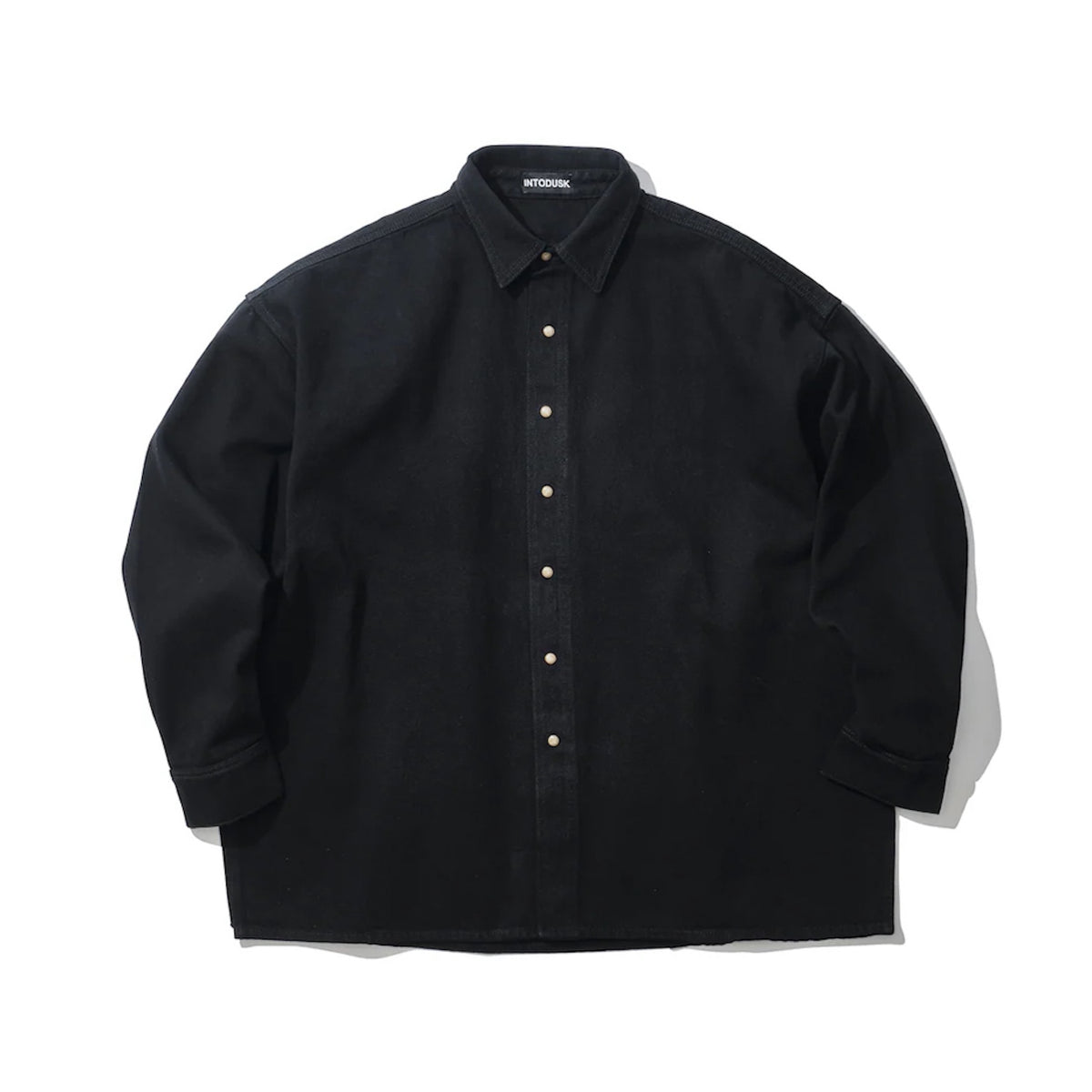 <span style="color: #f50b0b;">Last One</span> 【RESTOCK】INTODUSK / HUGE SHIRTS BLACK