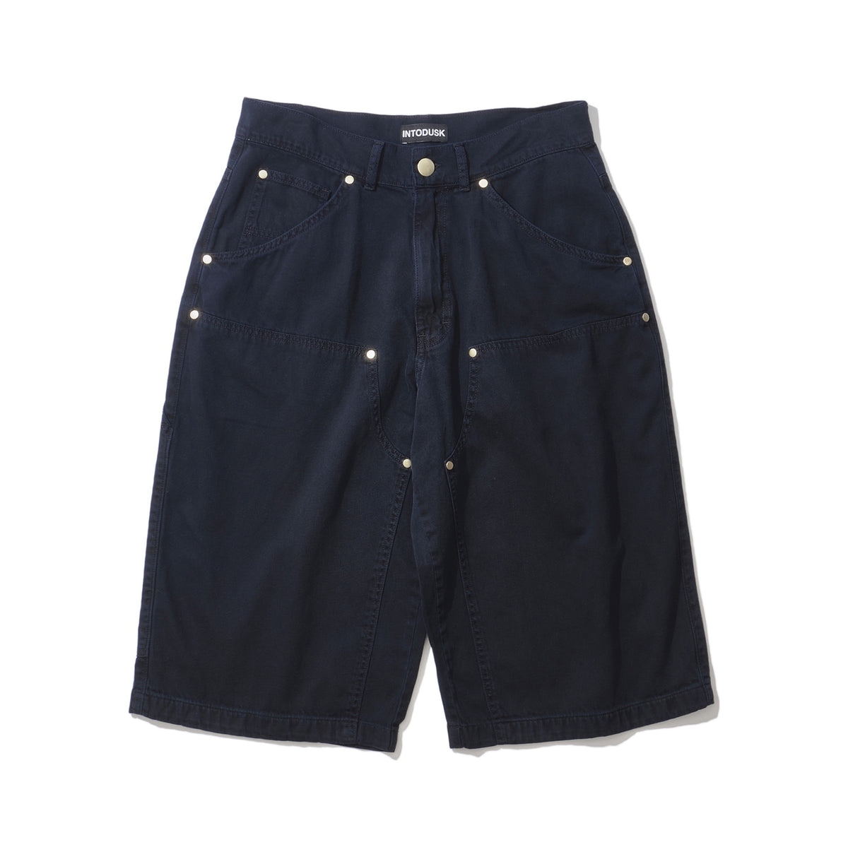INTODUSK / EDGE REINFORCED SHORTS WASHED MIDNIGHT NAVY ORGANIC