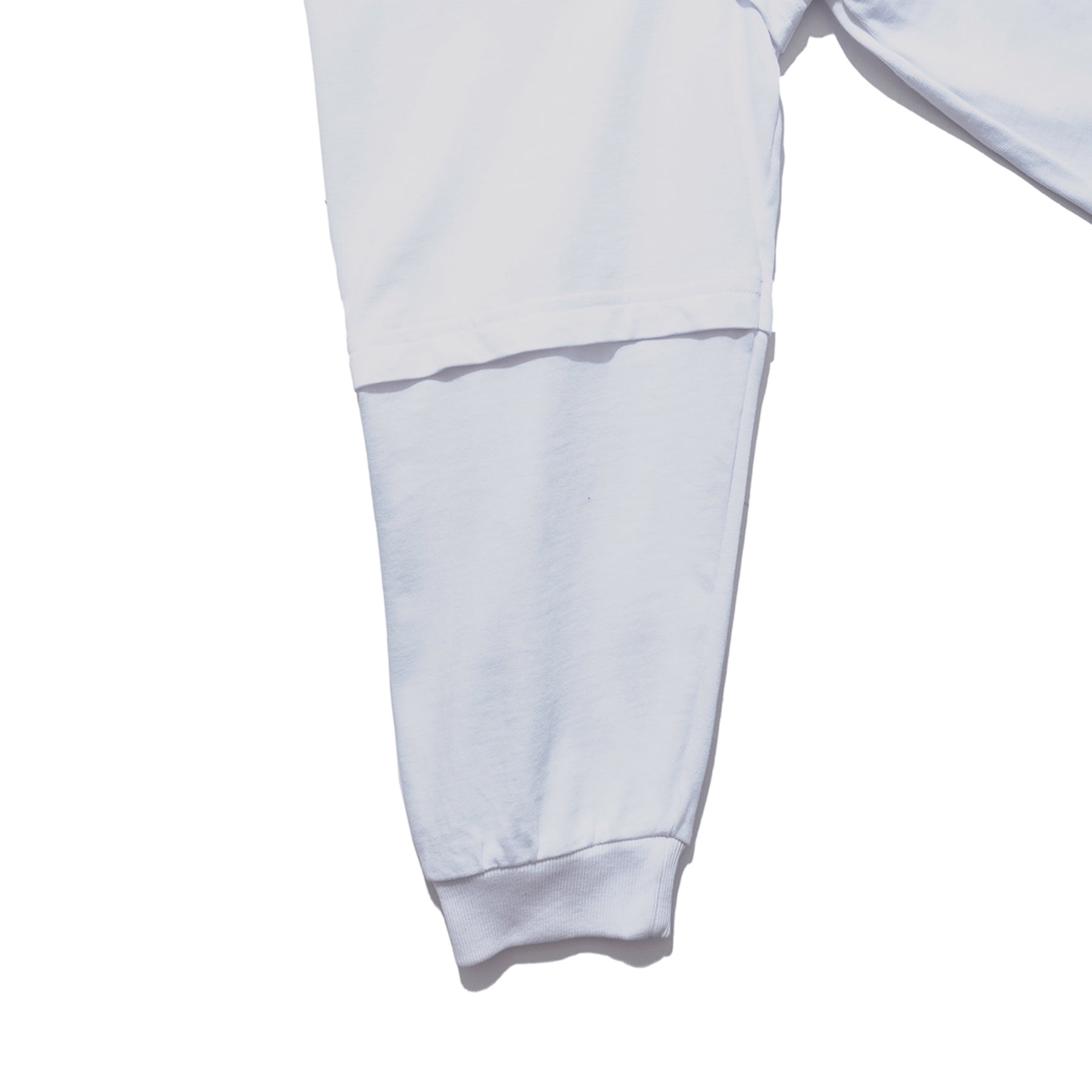 THE MAGUEY / LAYERD SLEEVE T WHITE