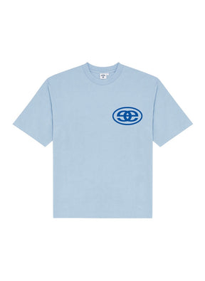 EMPORIUM / EE LOGO T OFF BABY BLUE