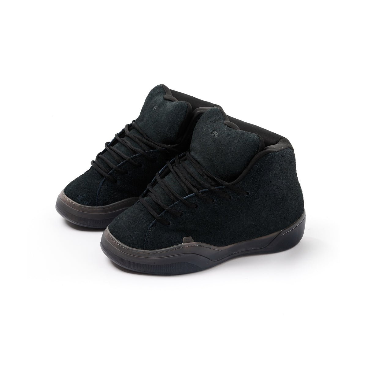 ERL / UNISEX SUEDE MID VAMP SNEAKERS BLACK
