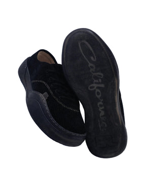 ERL / UNISEX CORDUROY COUPE SNEAKERS BLACK