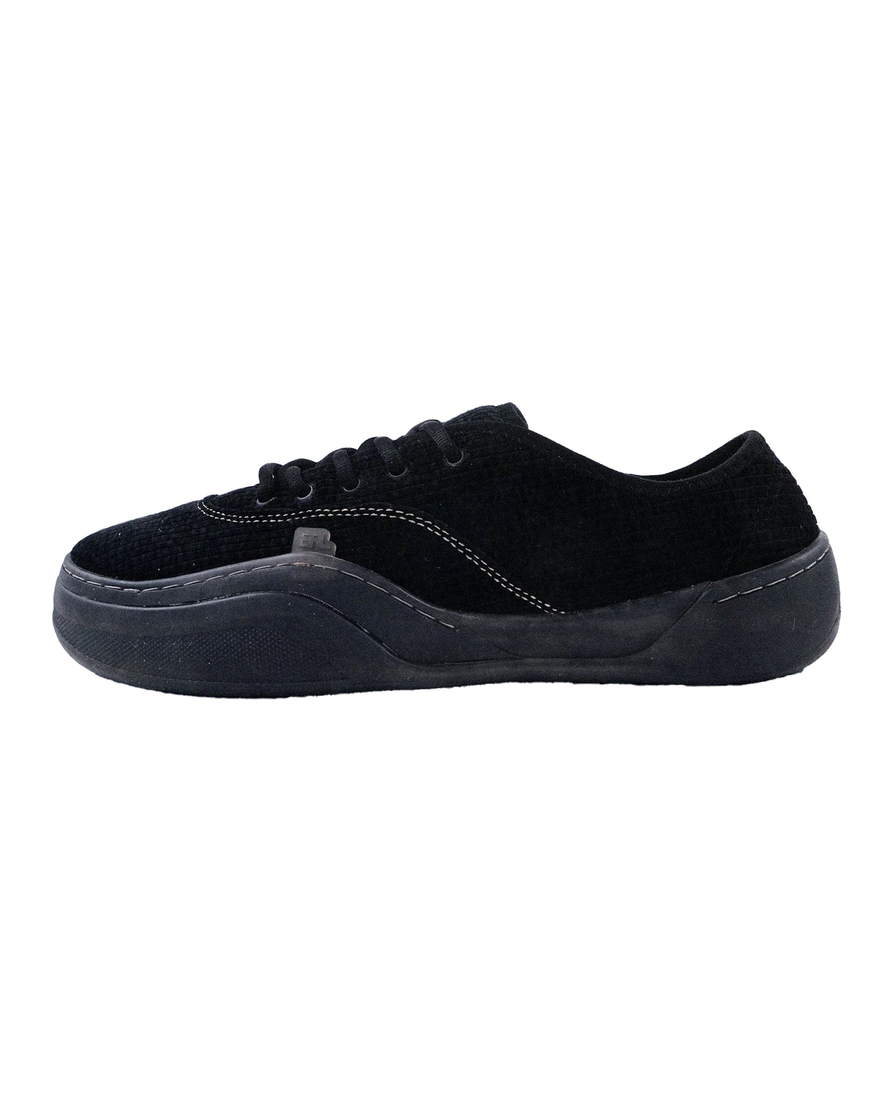 ERL / UNISEX CORDUROY COUPE SNEAKERS BLACK