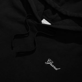 <span style="color: #f50b0b;">Last One</span> Grand Collection / SCRIPT HOODIE BLACK