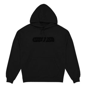 <span style="color: #f50b0b;">Last One</span> EMPORIUM / HERITAGE LOGO HOOD FADED BLACK