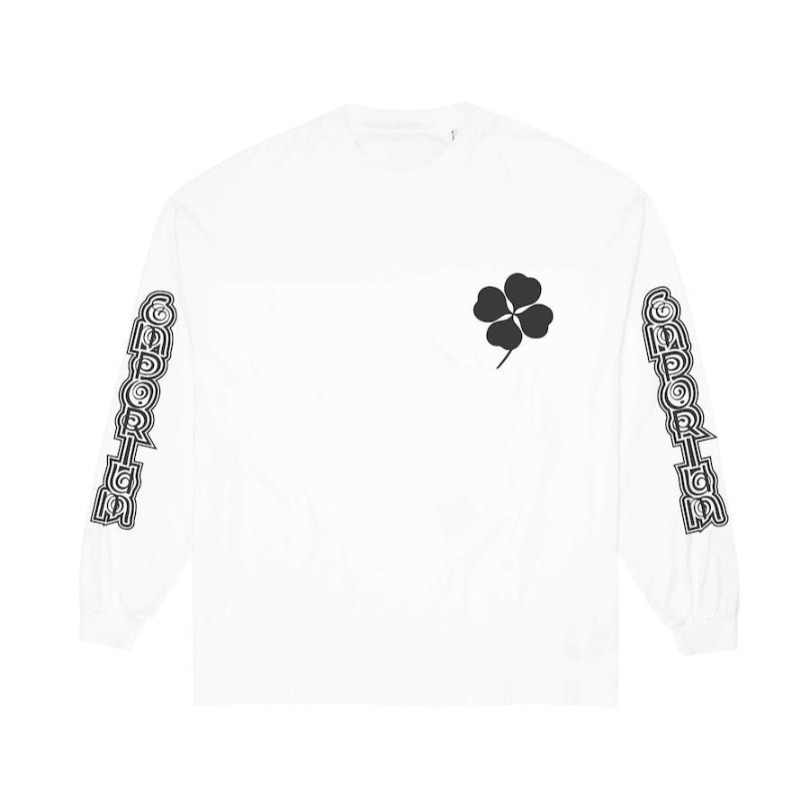 EMPORIUM / HERITAGE LOGO LS T WHITE