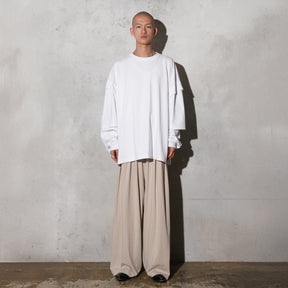 THE MAGUEY / PLEATED PANTS BEIGE