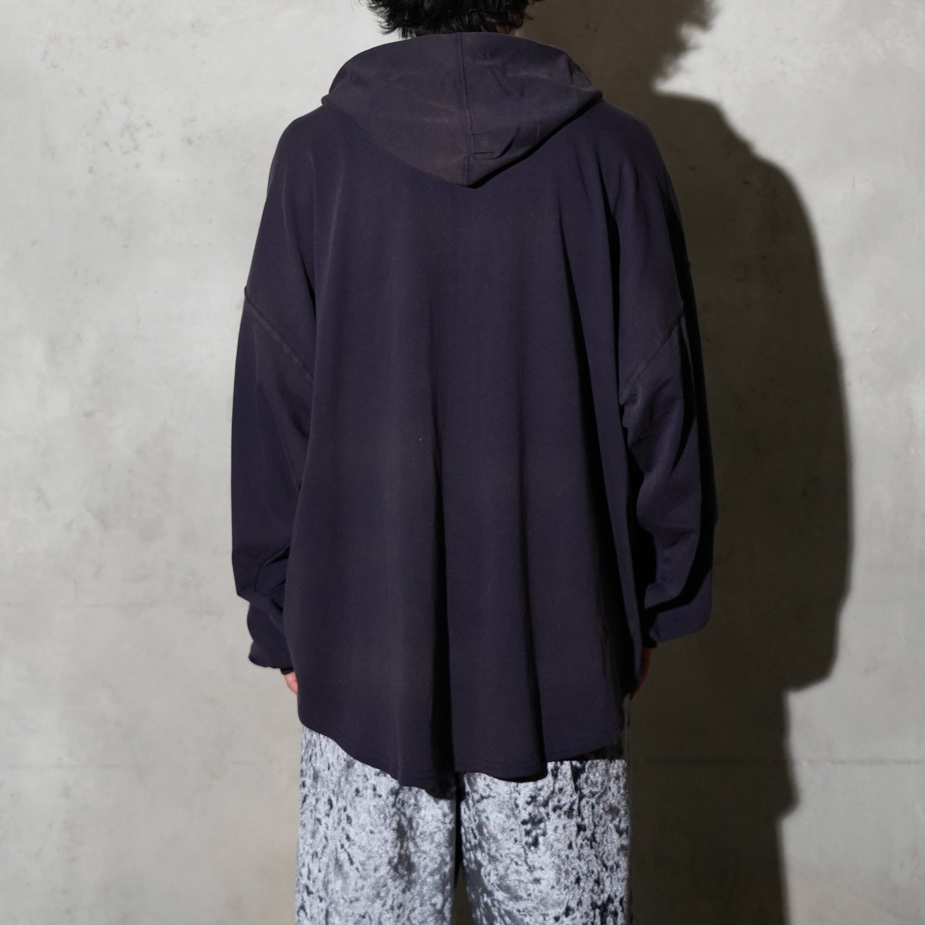 THE MAGUEY / SLOPPY HOODIE WASHED NAVY