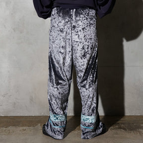 THE MAGUEY / VELOR PANTS SILVER