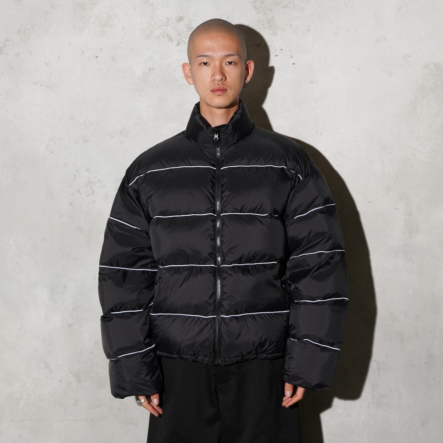 THE MAGUEY / REVERSIBLE DOWN JACKET BLACK