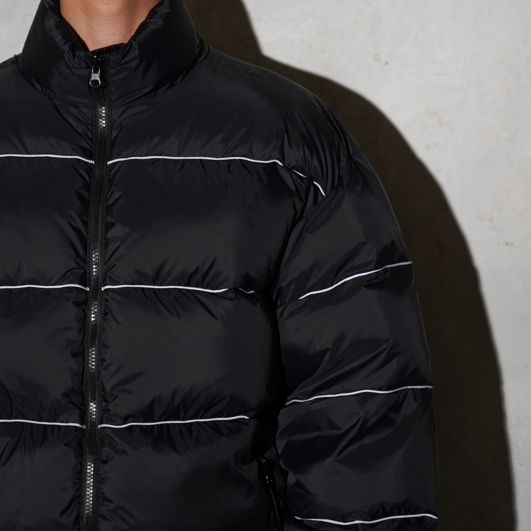THE MAGUEY / REVERSIBLE DOWN JACKET BLACK