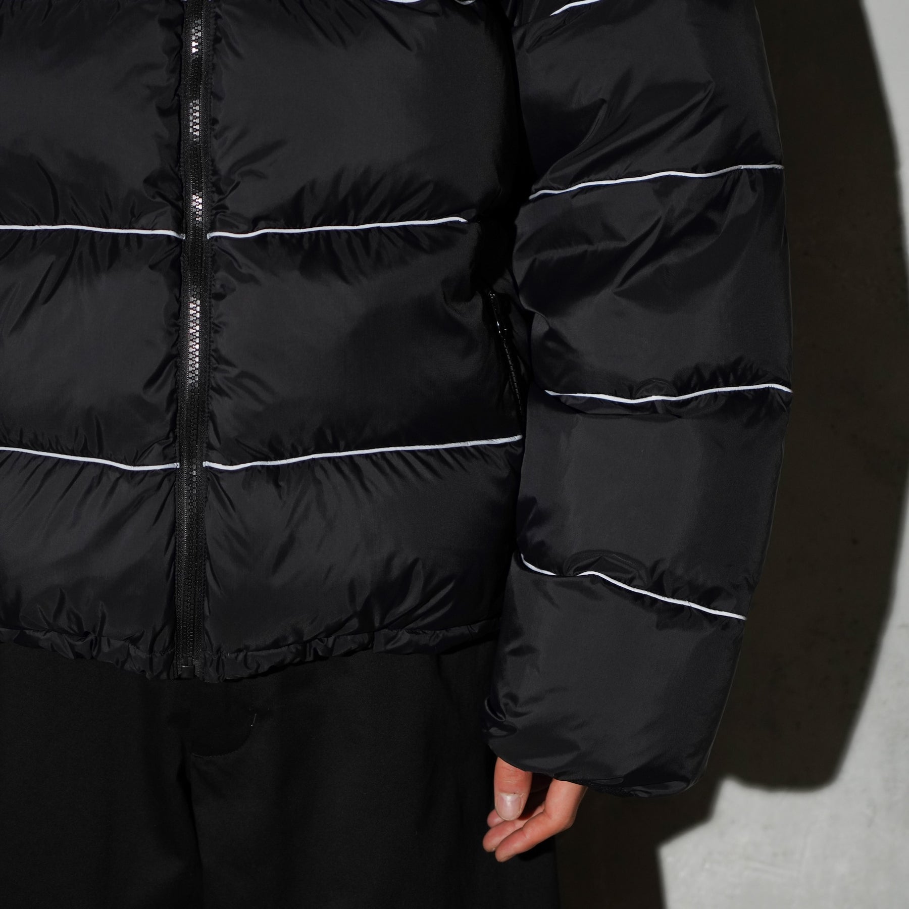 THE MAGUEY / REVERSIBLE DOWN JACKET BLACK